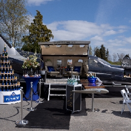 Food truck Uithoorn  (NL) Airplane as Coffee or Champagne Bar
