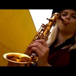 Saxofonist Schiedam  (NL) Cece Noir