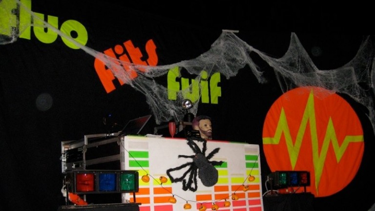 Fluo-Flits-Halloweenparty