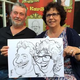 The Caricaturist - quick drawing on location