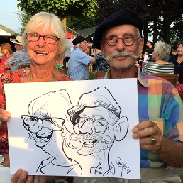 The Caricaturist - quick drawing on location