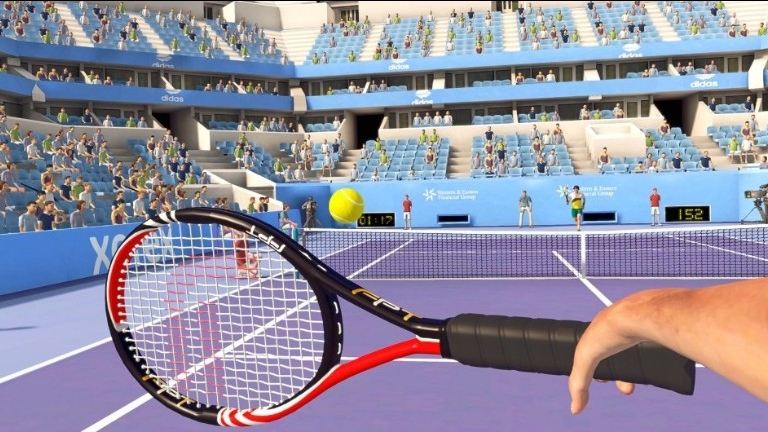 Tennis in VR
