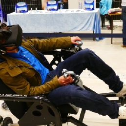 Sport/Spel Heemstede  (NL) Virtual Reality Motion Flight Simulator