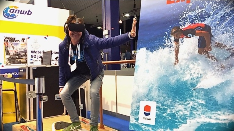 Virtual Reality Golf Surfing