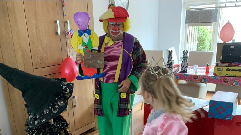 kindershow van clown Pepe