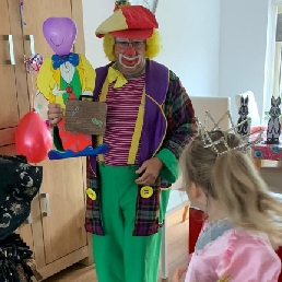 children's party by clown Pepe private