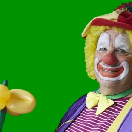 kinderfeestje van clown Pepe particulier