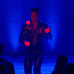 Disco jongleer show met LED!