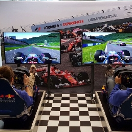 Sports/games Ede  (Gelderland)(NL) F1 racing simulator