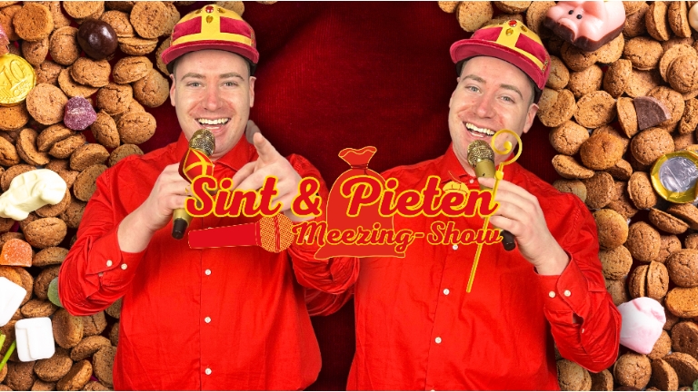 Sint & Pieten Meezing-Show + Visit Sint