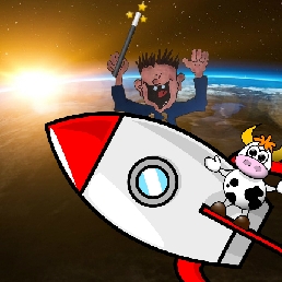 Kindervoorstelling Rotterdam  (NL) Kees in Space