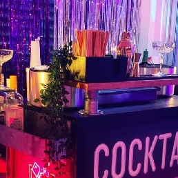 Cocktailbar + Bartender + 50 Cocktails