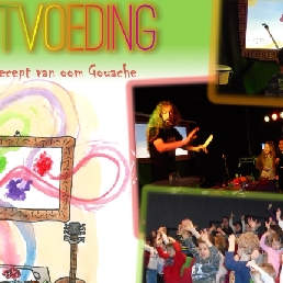 Kids show Breskens  (NL) Artificial food / Uncle's riddle recipe