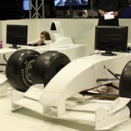 Half size F1 race simulator