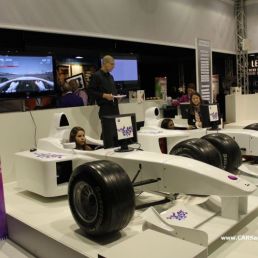 Half size F1 race simulator