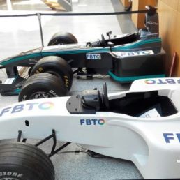 Half size F1 race simulator