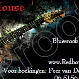 Band Helvoirt  (NL) Blues rock band RED HOUSE