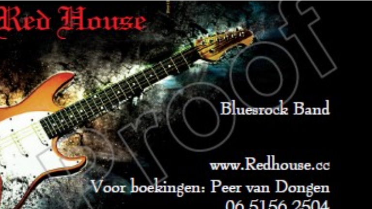 Blues rock band RED HOUSE