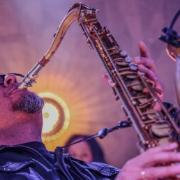 Saxofonist Felipe Castro