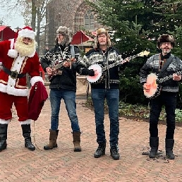 Band Arnhem  (NL) Lightupyourbanjo voor Kerst Christmas & Weihnacht