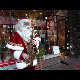 Saxofonist Rotterdam  (NL) Saxy Santa