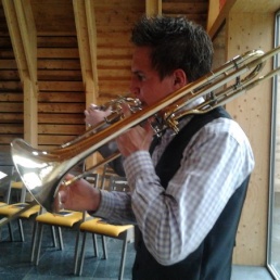 Trombonist Maurits Willemsen