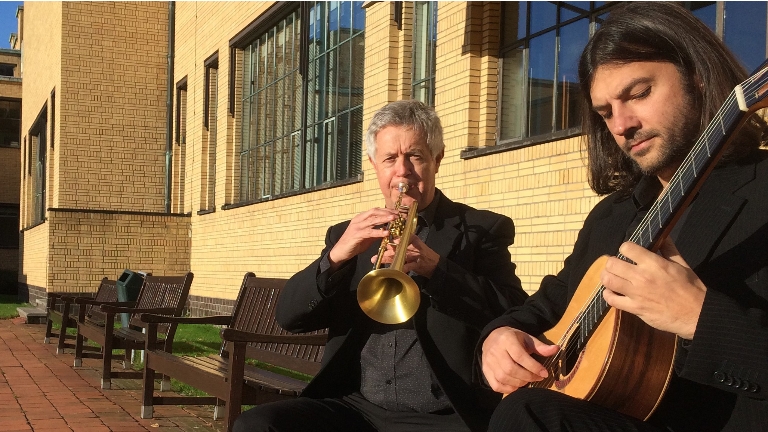 Musician duo Beyond Limits