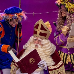 Visit of TV Sinterklaas - Bartho Braat