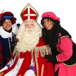 Bezoek van Sinterklaas