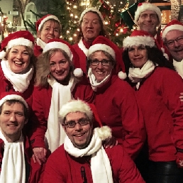 Christmas choir The Santa Singers