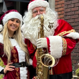 Actor Gouda  (NL) Christmas theme act/ Christmas angels/Christmas