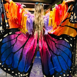 Danseressen, vlinder act