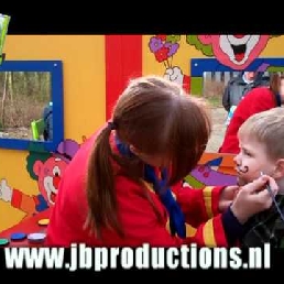 Face painting stand - Themes