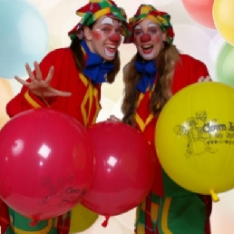 Ballon artiest Heinenoord  (NL) Punchballonnen stand