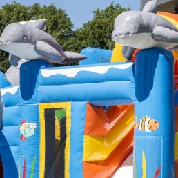 Kids show Heinenoord  (NL) Jump and Play Cushion The Dolphin