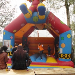 Kids show Heinenoord  (NL) Clowns Jumping Cushion