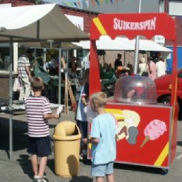 Clowns Suikerspin Stand