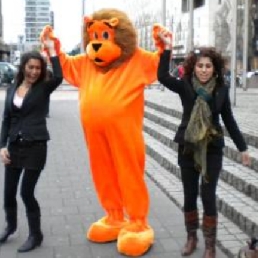 Meet & Greet the Orange Lion