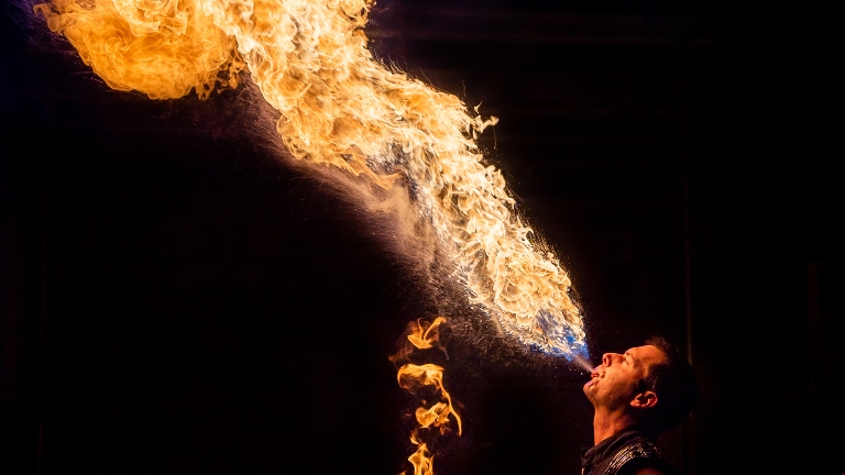 Satyra | Male Fire Breather