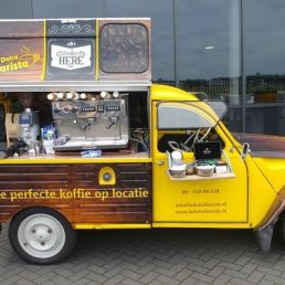 Barista Hengelo  (Overijssel)(NL) Koffie-Eend op locatie, La Dolce Barista