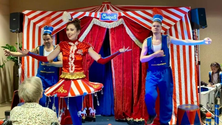 Indoor kerstcircus op uw event