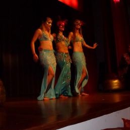 Dance group Gouderak  (NL) Kaouther: Belly dance group