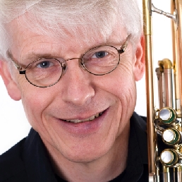 Trompettist Warmond  (NL) Hendrik Jan Lindhout, trumpet player