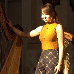 Harp achtergrondmuziek Sari van Brug