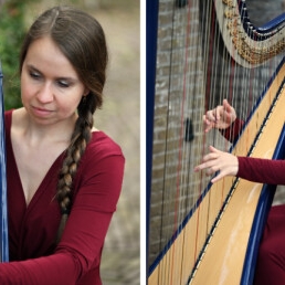 Harp achtergrondmuziek Sari van Brug