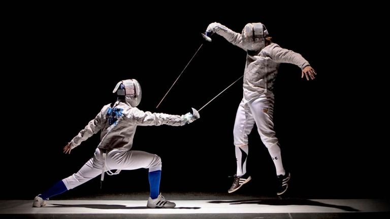 Fencing show and/or clinic
