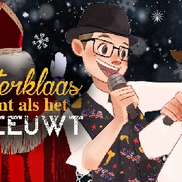 Kids show Nijmegen  (NL) Sinterklaas comes when it snows
