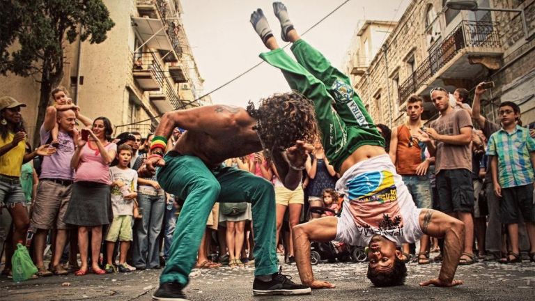 Trainer/Workshop Amsterdam  (NL) Capoeira Dansshow