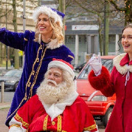 Karakter/Verkleed Aalsmeer  (NL) Kerstman en Kerstelfen