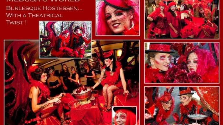 Red Burlesque Fairies